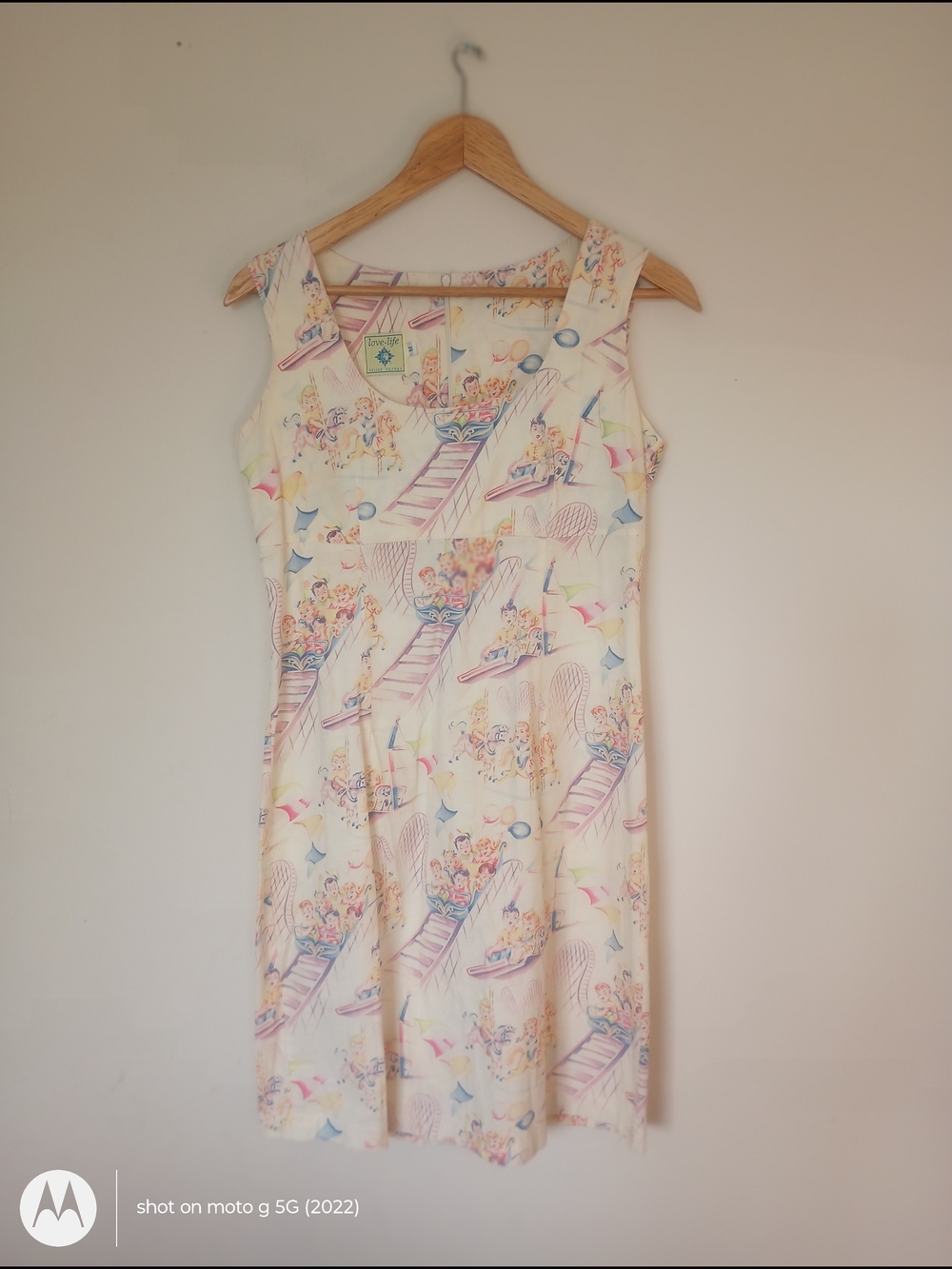 Love-Life, Felicia Pappas Vintage Kids At Fair Summer Dress Size M